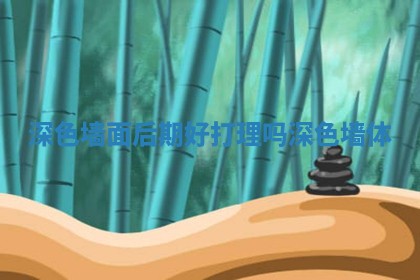 深色墙面后期好打理吗 深色墙体 深色墙面后期好打理吗 深色墙体